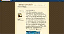 Desktop Screenshot of enriched-retirement.blogspot.com