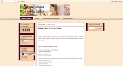 Desktop Screenshot of kosmetyczka-arnika.blogspot.com
