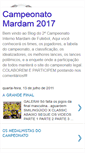Mobile Screenshot of campeonatomardam.blogspot.com
