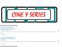 Tablet Screenshot of infocineyseries.blogspot.com