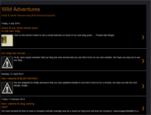 Tablet Screenshot of adventuresinalandrover.blogspot.com