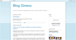 Desktop Screenshot of gineco.blogspot.com