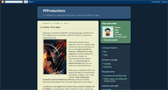 Desktop Screenshot of ppproductions.blogspot.com