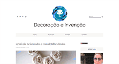 Desktop Screenshot of decoracaoeinvencao.blogspot.com