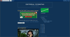 Desktop Screenshot of editorialeconotas.blogspot.com