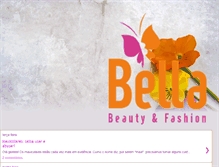 Tablet Screenshot of bellabeautyfashion.blogspot.com