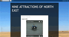 Desktop Screenshot of north-east-india-travel.blogspot.com