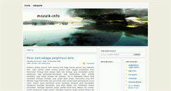 Desktop Screenshot of mozaik-info.blogspot.com
