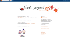 Desktop Screenshot of jargstorf.blogspot.com