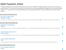 Tablet Screenshot of edithfaulstich.blogspot.com