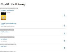 Tablet Screenshot of bloodonthemotorway.blogspot.com