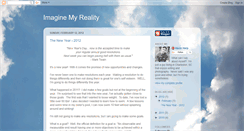 Desktop Screenshot of imagine-my-reality.blogspot.com