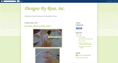 Desktop Screenshot of designsbyroseinc.blogspot.com