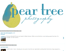 Tablet Screenshot of peartreephoto.blogspot.com