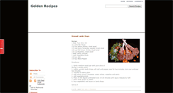 Desktop Screenshot of goldenrecipiz.blogspot.com
