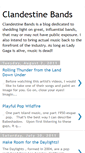 Mobile Screenshot of clandestinebands.blogspot.com