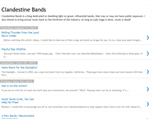 Tablet Screenshot of clandestinebands.blogspot.com