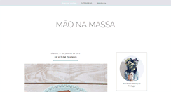 Desktop Screenshot of maonamassablogue.blogspot.com