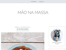 Tablet Screenshot of maonamassablogue.blogspot.com