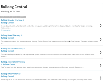 Tablet Screenshot of bulldogcentral.blogspot.com