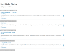 Tablet Screenshot of novitiatenotes.blogspot.com