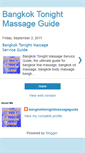 Mobile Screenshot of bangkoktonightmassageguide.blogspot.com