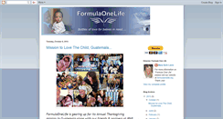 Desktop Screenshot of formulaonelifeblog.blogspot.com