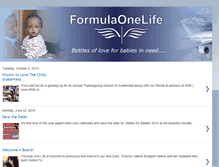 Tablet Screenshot of formulaonelifeblog.blogspot.com