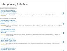 Tablet Screenshot of fisherpricemylittlelamb.blogspot.com