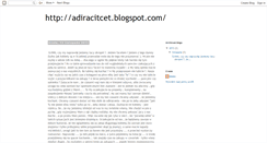 Desktop Screenshot of adiracitcet.blogspot.com