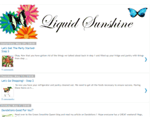 Tablet Screenshot of livingonliquidsunshine.blogspot.com