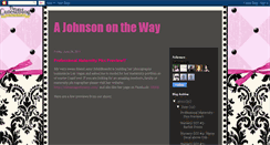 Desktop Screenshot of ajohnsonontheway.blogspot.com