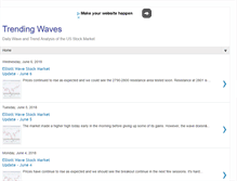 Tablet Screenshot of elliotwavetrader1.blogspot.com