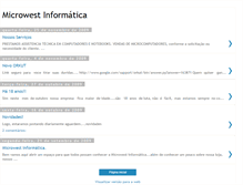 Tablet Screenshot of microwestinformatica.blogspot.com