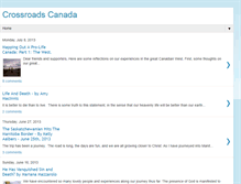 Tablet Screenshot of crossroadscanada.blogspot.com