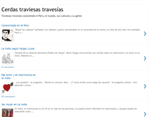 Tablet Screenshot of cerdastravesias.blogspot.com