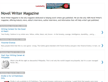 Tablet Screenshot of novelwritermagazine.blogspot.com