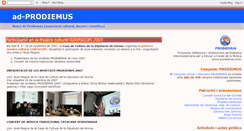 Desktop Screenshot of adprodiemus.blogspot.com