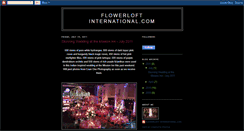 Desktop Screenshot of flowerloftinternationalblog.blogspot.com