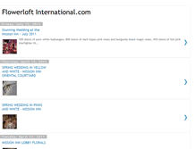 Tablet Screenshot of flowerloftinternationalblog.blogspot.com
