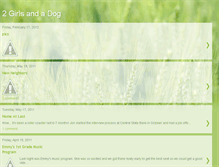 Tablet Screenshot of 2girlsand2dogs.blogspot.com