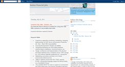 Desktop Screenshot of bostonfinancialjobs.blogspot.com