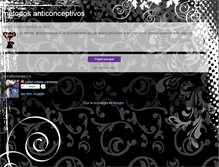 Tablet Screenshot of anticonceptivos1.blogspot.com