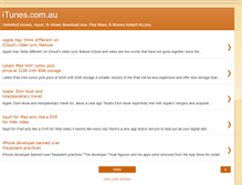 Tablet Screenshot of itunes-com-au.blogspot.com