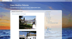 Desktop Screenshot of casamedinasidonia.blogspot.com