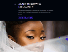 Tablet Screenshot of blackweddingscharlotte.blogspot.com