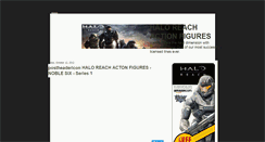 Desktop Screenshot of haloreachactionfigurestoys.blogspot.com