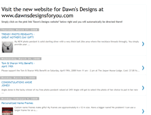 Tablet Screenshot of dawnsdesignsforyou.blogspot.com