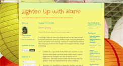 Desktop Screenshot of lightenupwithkarin.blogspot.com