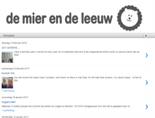 Tablet Screenshot of demierendeleeuw.blogspot.com